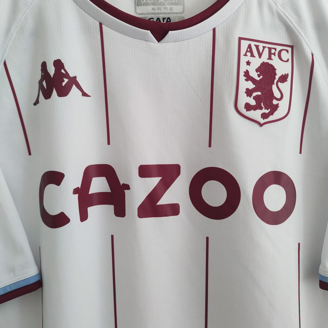2021-2022 Aston Villa Kappa Away Shirt #41 J. Ramsey - Marketplace