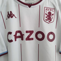 2021-2022 Aston Villa Kappa Away Shirt #41 J. Ramsey - Marketplace