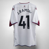 2021-2022 Aston Villa Kappa Away Shirt #41 J. Ramsey - Marketplace