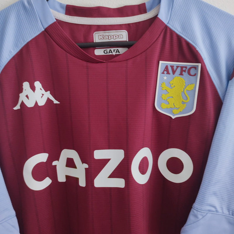 2021-2022 Aston Villa Kappa Player Spec Home Shirt #11 Watkins - Marketplace