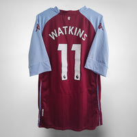 2021-2022 Aston Villa Kappa Player Spec Home Shirt #11 Watkins - Marketplace