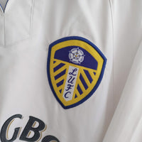 2002-2003 Leeds United Nike Long Sleeve Home Shirt - Marketplace