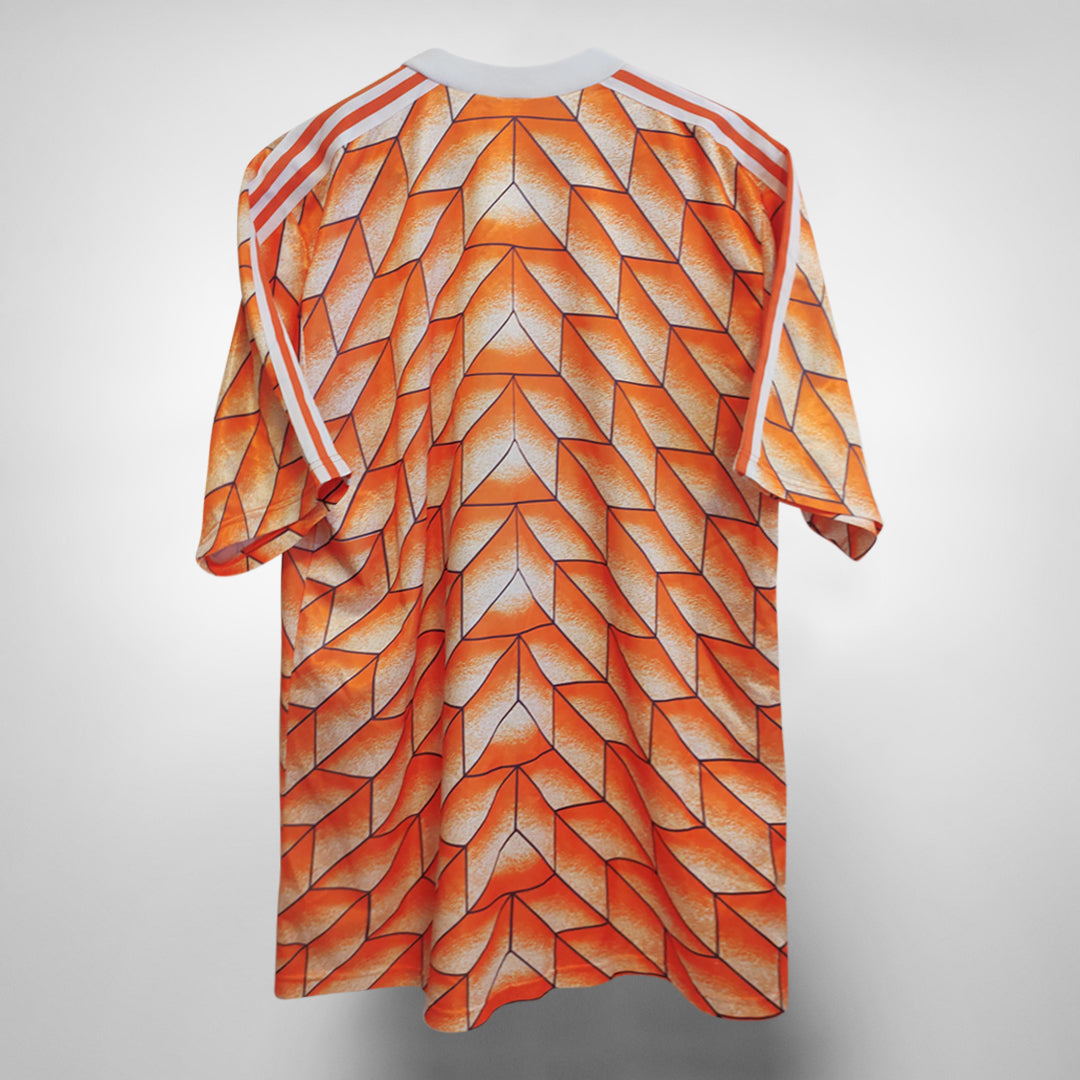1988 Netherlands Adidas Home Shirt - Marketplace
