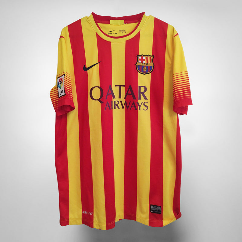 2013-2014 Barcelona Nike Away Shirt #10 Messi - Marketplace