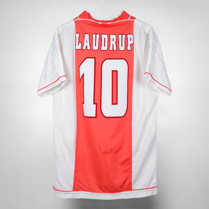 1999-2000 Ajax Umbro Home Shirt #10 Laudrup | Classic Football 