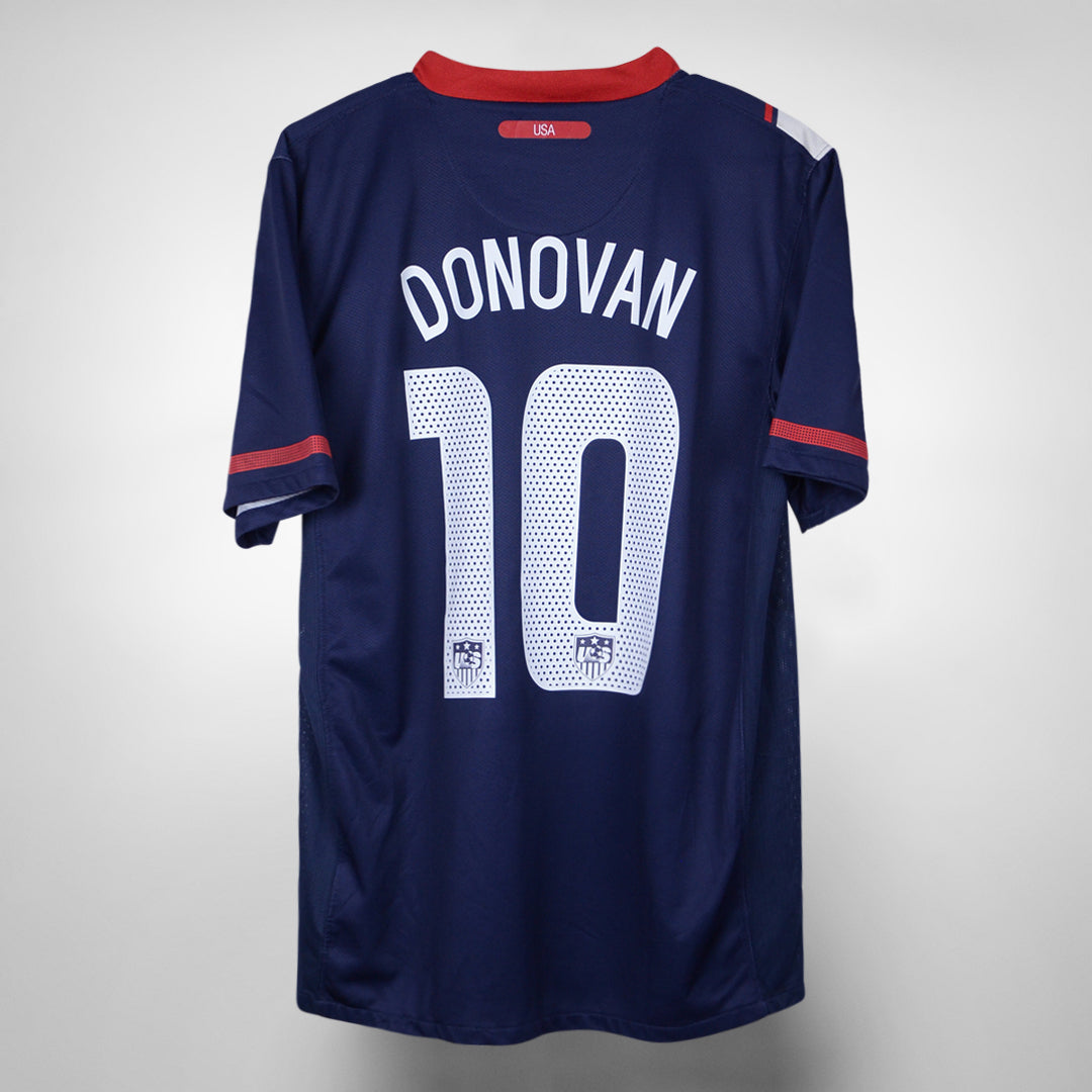 2010-2012 USA Nike Away Shirt #10 Landon Donovan