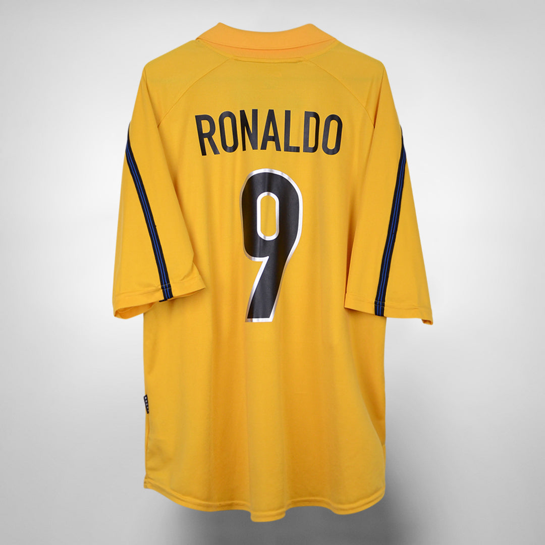 1999-2000 Inter Milan Nike Third Shirt #9 Ronaldo