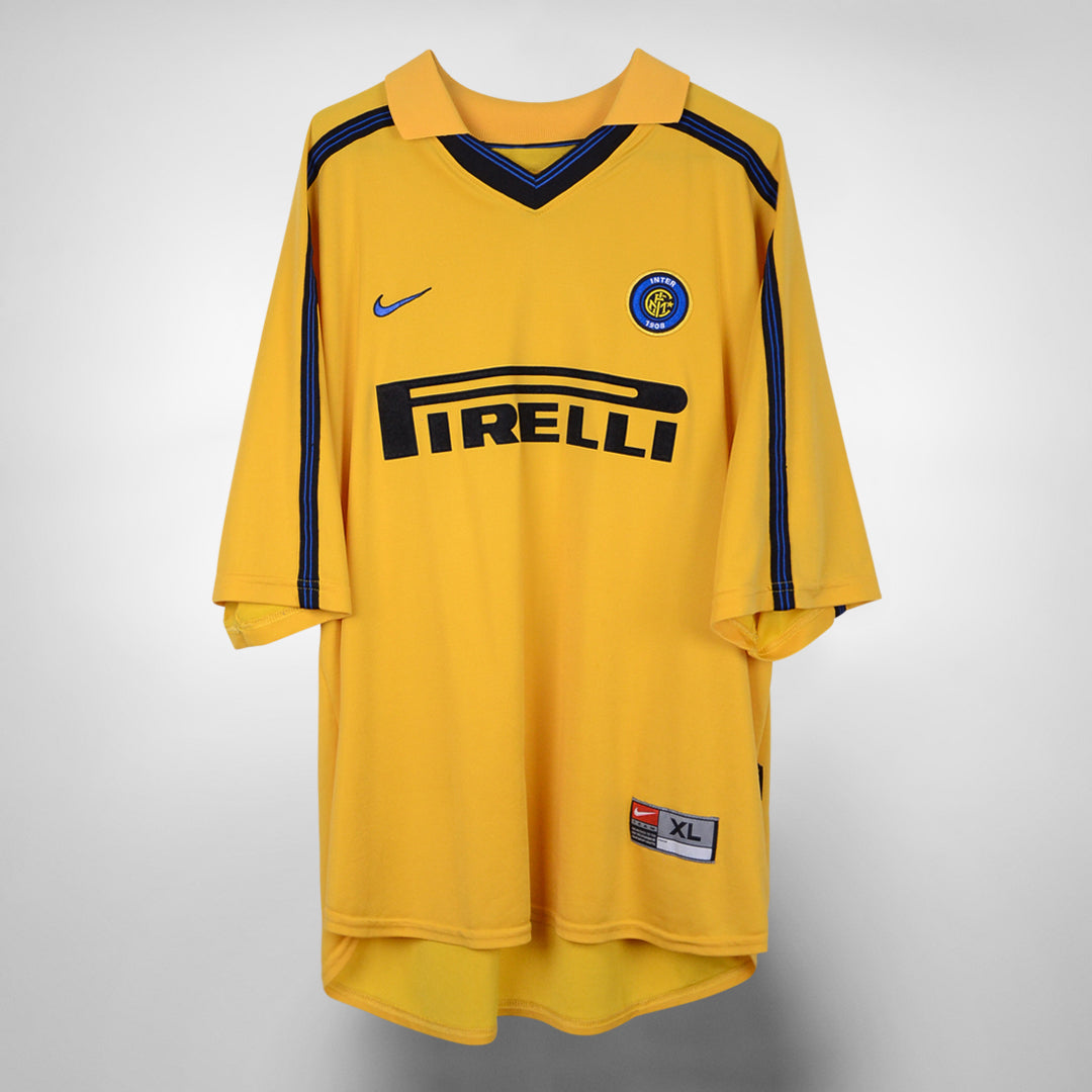1999-2000 Inter Milan Nike Third Shirt #9 Ronaldo