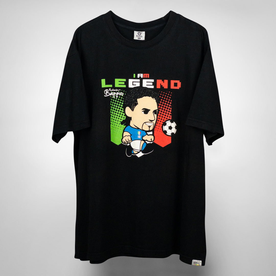 2000's Roberto Baggio Graphic T-Shirt