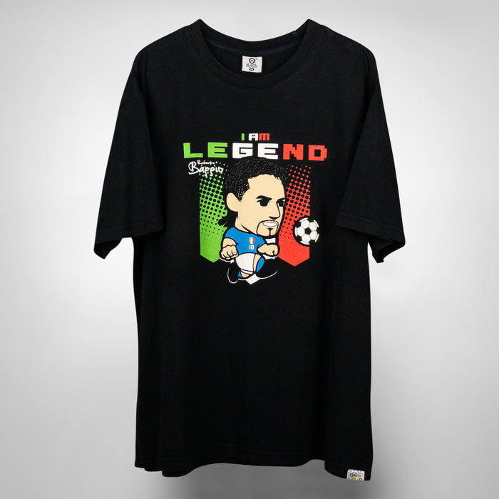 2000's Roberto Baggio Graphic T-Shirt