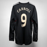 2011-2012 Liverpool Adidas Away Shirt #9 Carroll