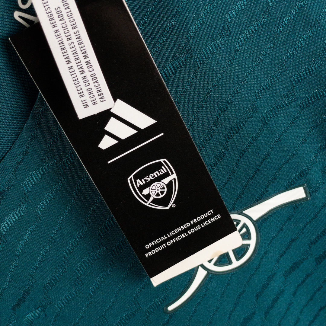 2023-2024 Arsenal Adidas UCL Third Shirt #41 Rice