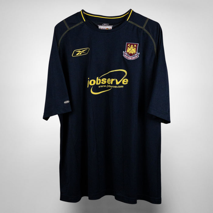 2003-2004 West Ham United Reebok Away Shirt