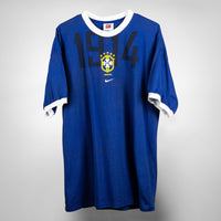 2000s Brazil Nike Graphic Shirt