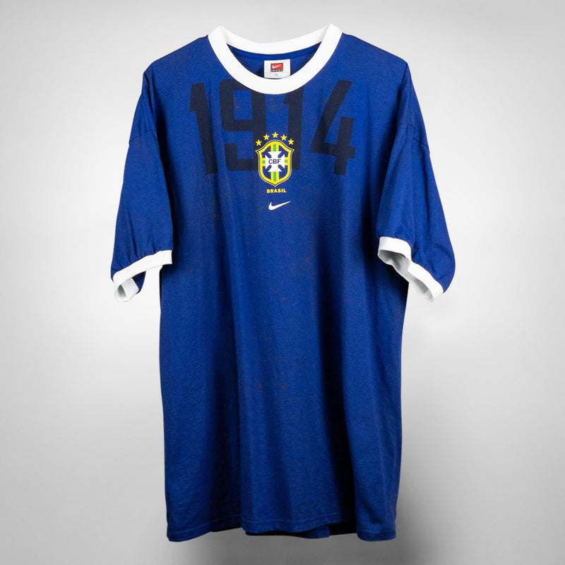 2000s Brazil Nike Graphic Shirt