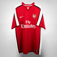 2008-2010 Arsenal Nike Home Shirt #4 Cesc Fabregas