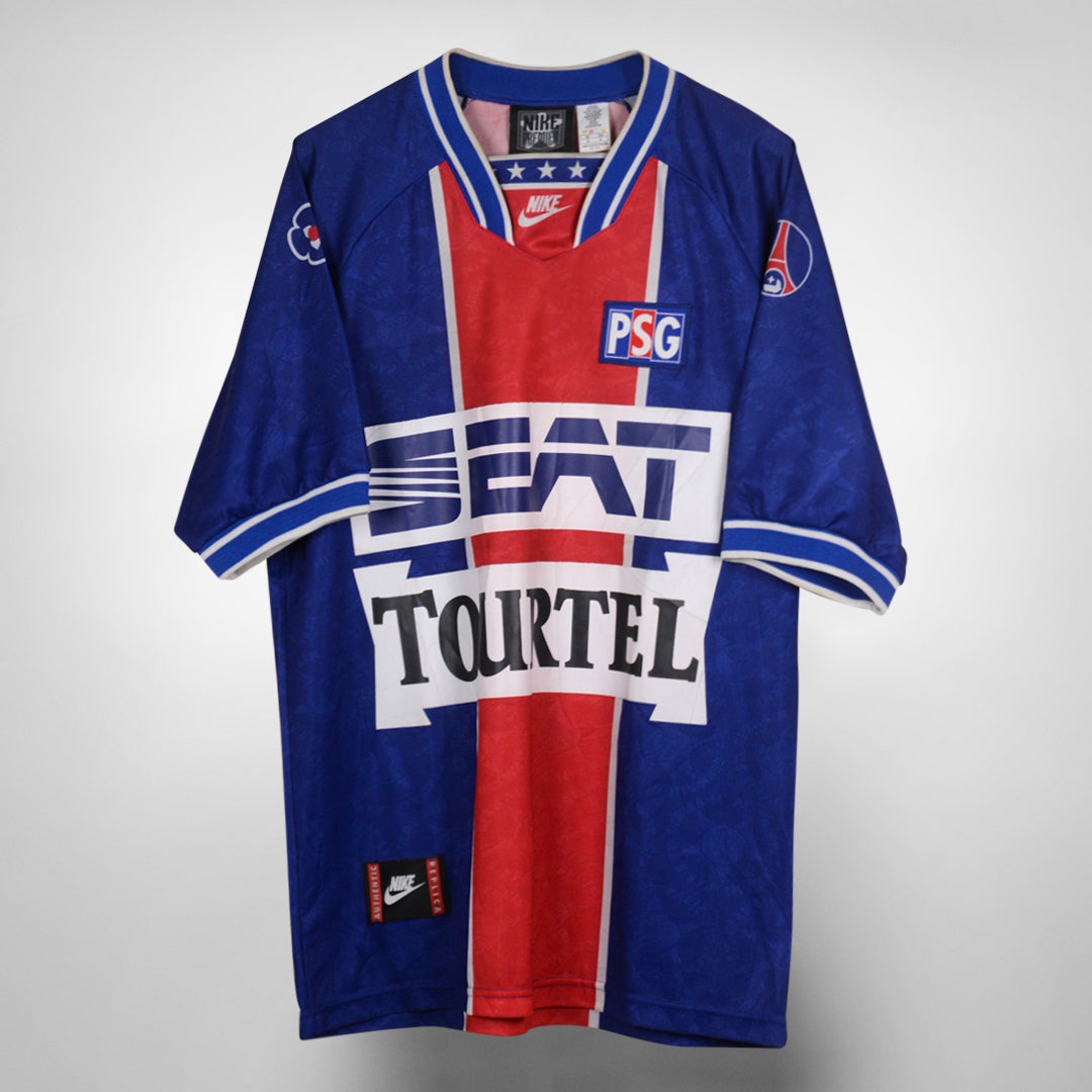 1994-1995 PSG Paris Saint Germain Nike Home Shirt - Marketplace