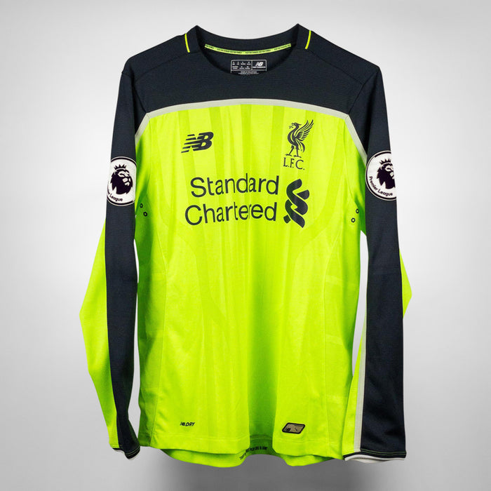 2016-2017 Liverpool New Balance Third Shirt #21 Lucas
