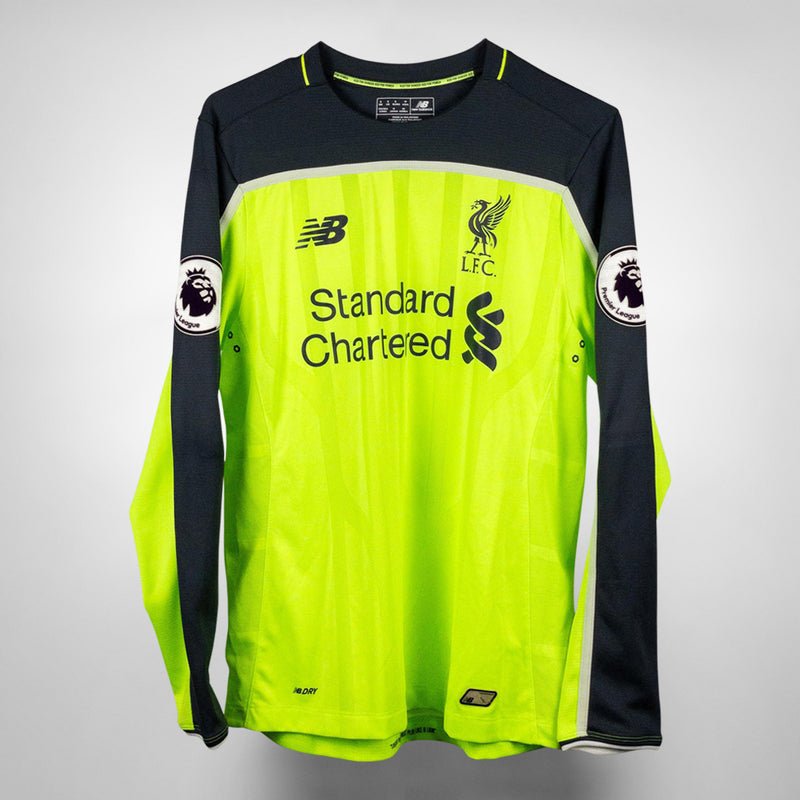 2016-2017 Liverpool New Balance Third Shirt #21 Lucas