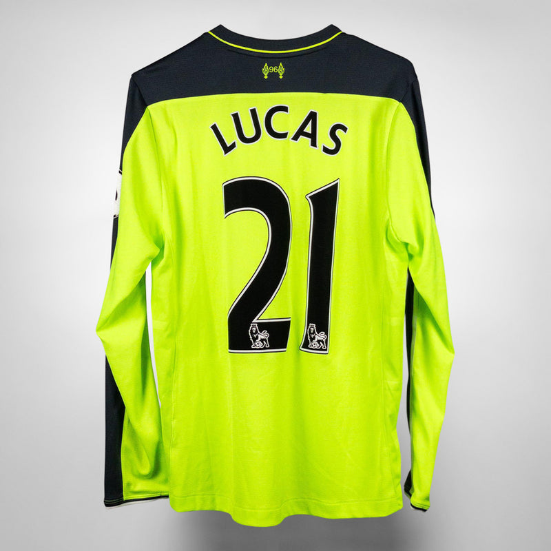 2016-2017 Liverpool New Balance Third Shirt #21 Lucas