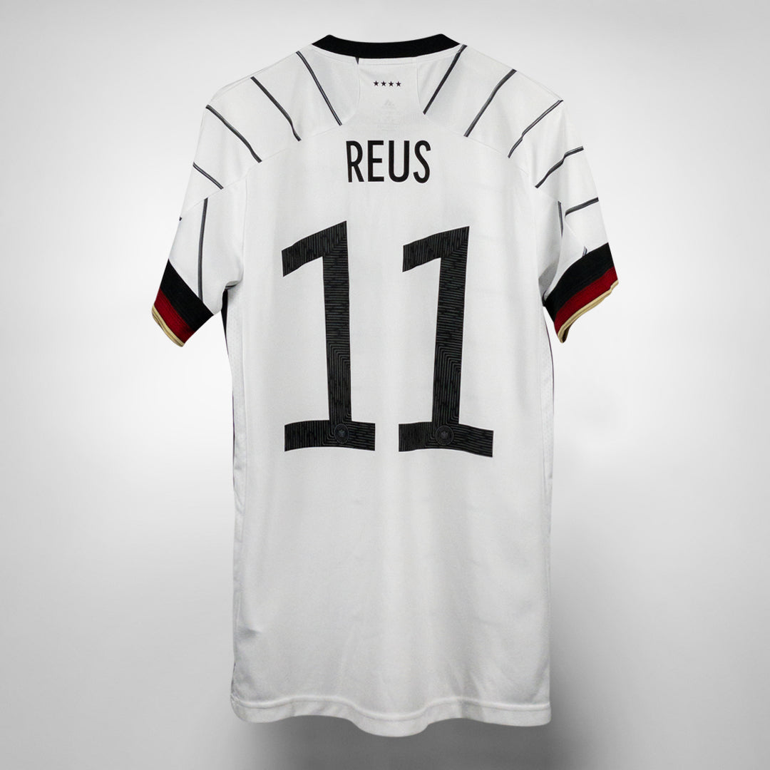 2020-2021 Germany Adidas Home Shirt #11 Marco Reus