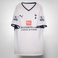 2008-2009 Tottenham Hotspur Puma Player Spec Home Shirt #8 Jenas
