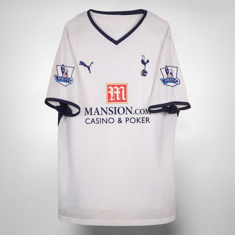 2008-2009 Tottenham Hotspur Puma Player Spec Home Shirt #8 Jenas