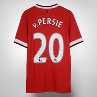 2014-2015 Manchester United Nike Home Shirt #20 Robin van Persie