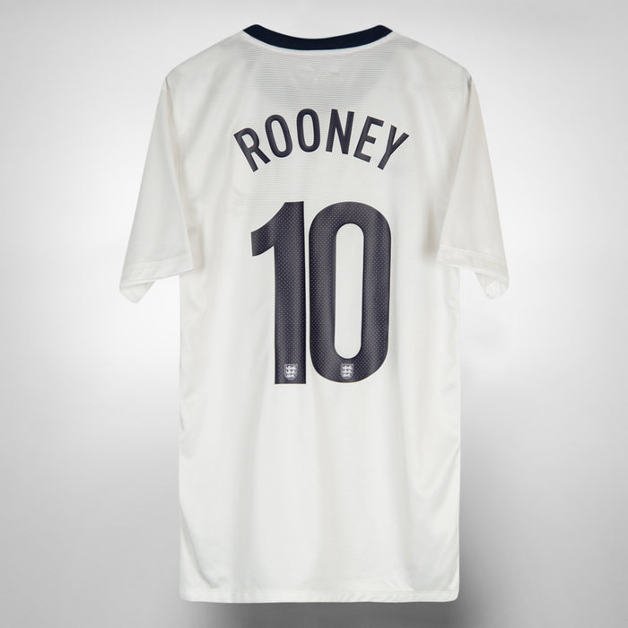 2013-2014 England Nike Home Shirt #10 Wayne Rooney