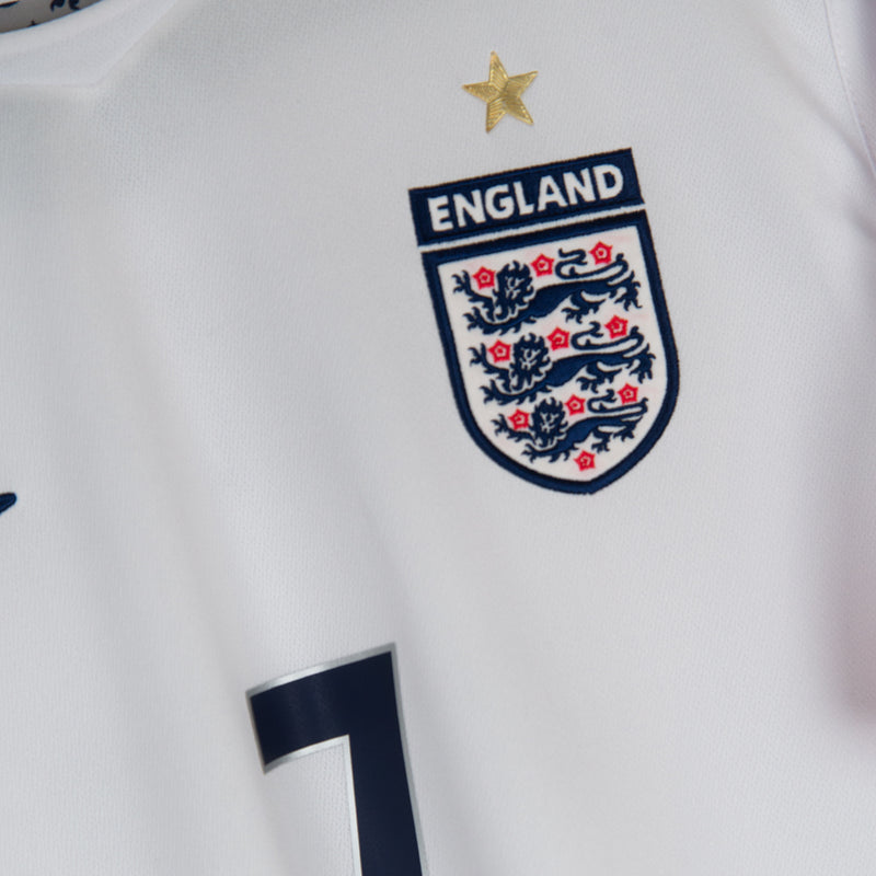 2005-2007 England Umbro Home Shirt #7 David Beckham