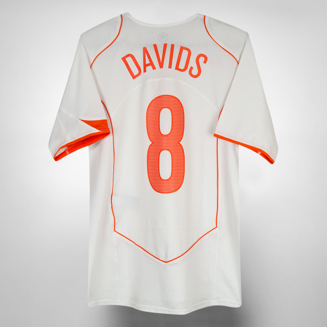2004-2006 Netherlands Nike Away Shirt #8 Edgar Davids