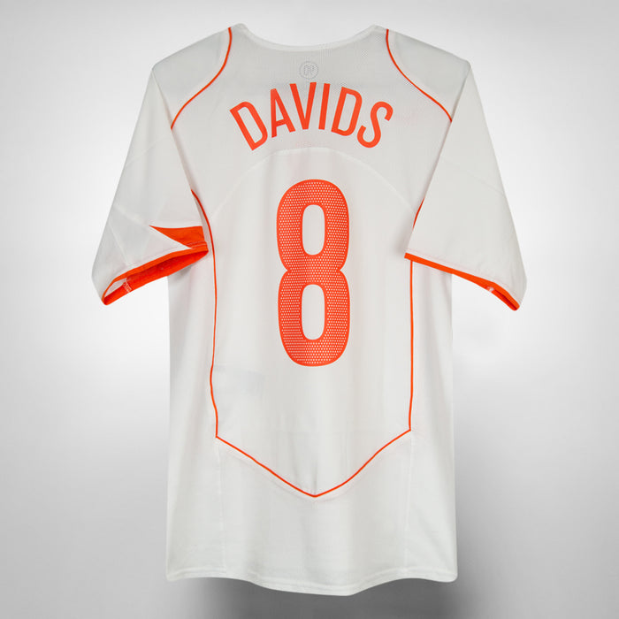2004-2006 Netherlands Nike Away Shirt #8 Edgar Davids