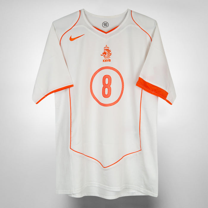 2004-2006 Netherlands Nike Away Shirt #8 Edgar Davids