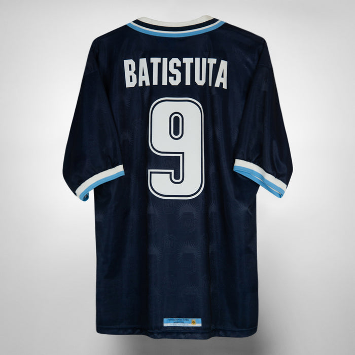 1999-2000 Argentina Reebok Away BNWT #9 Gabriel Batistuta