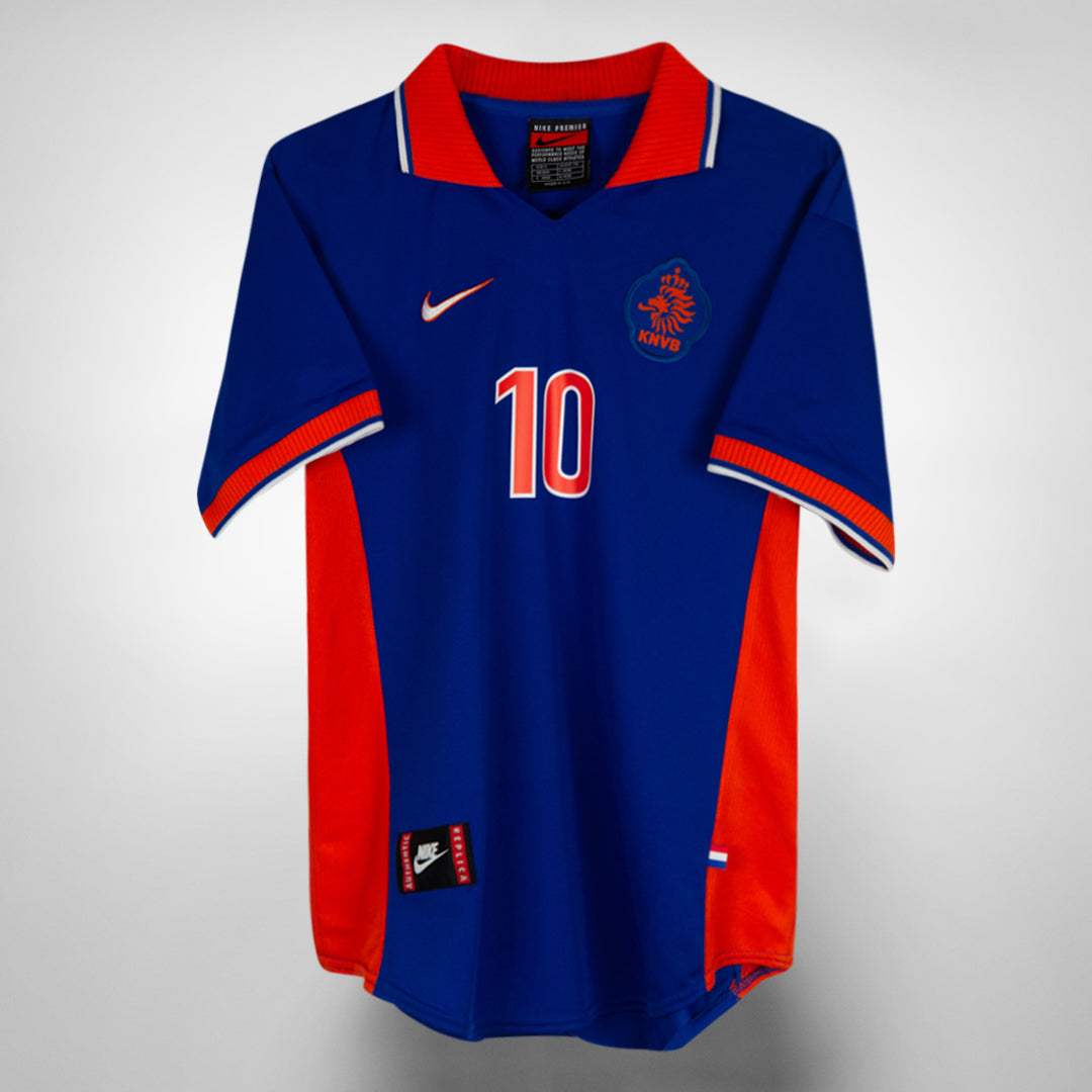 1997-1998 Netherlands Nike Away Shirt #10 Clarence Seedorf