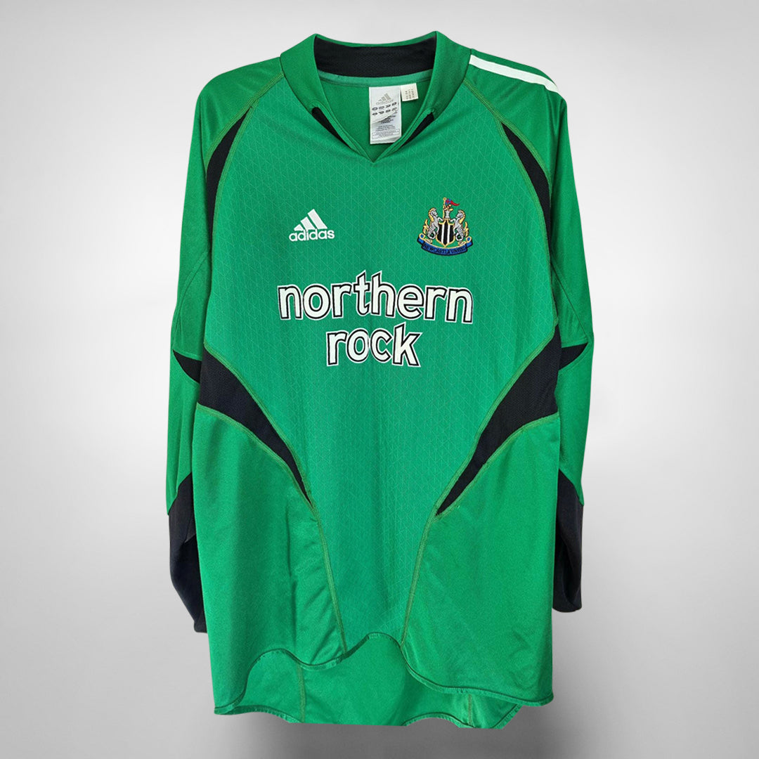 2004-2005 Newcastle United Adidas Home Goalkeeper Shirt - Marketplace