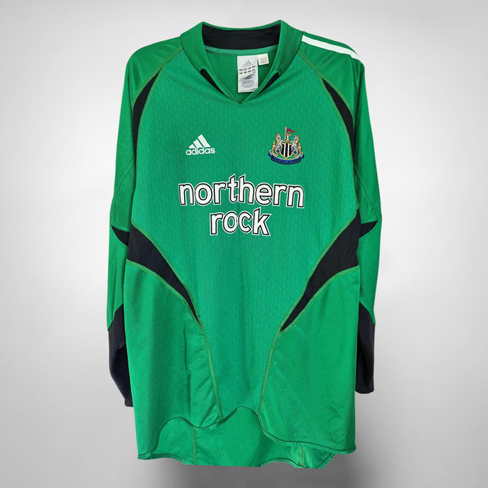 2004-2005 Newcastle United Adidas Home Goalkeeper Shirt - Marketplace