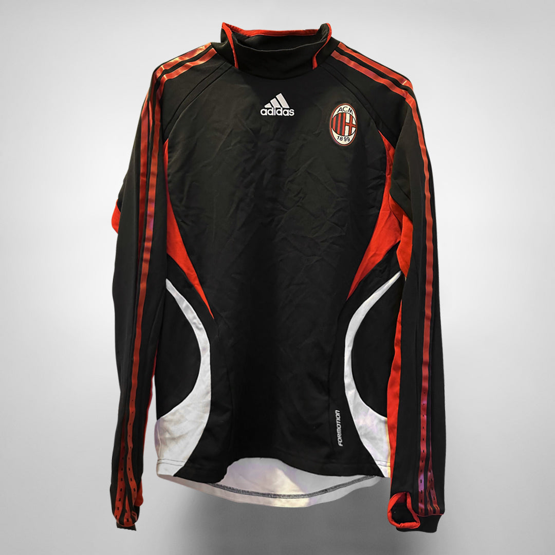 2007-2008 AC Milan Adidas Player Spec Training Jumper - Marketplace