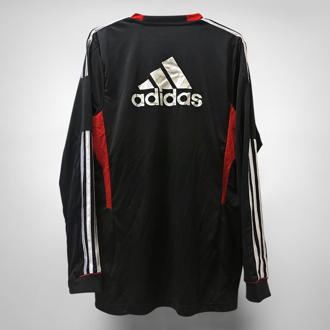 2007-2008 AC Milan Adidas Player Spec Training Jumper