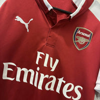 2017-2018 Arsenal Puma Home Shirt #14 Pierre Emerick Aubameyang - Marketplace