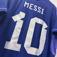 2022-2023 Argentina Adidas Player Spec Away Shirt #10 Lionel Messi - Marketplace