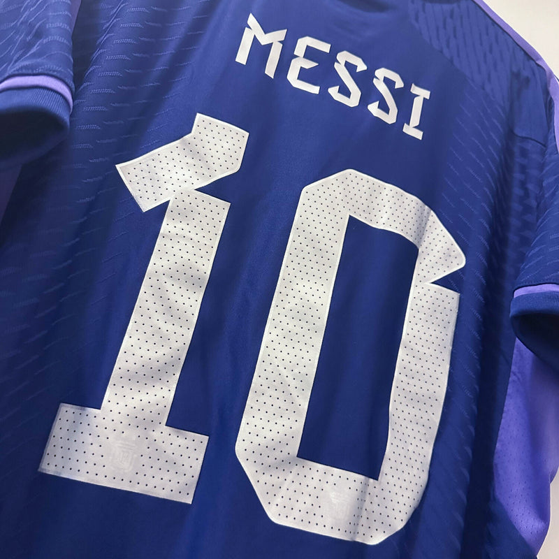 2022-2023 Argentina Adidas Player Spec Away Shirt #10 Lionel Messi - Marketplace