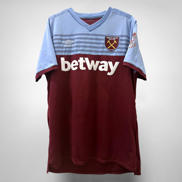 2019-2020 West Ham Umrbo Home Shirt - Marketplace