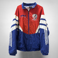 1993-1995 Melbourne Knights Adidas Player Spec Training Jacket - Marketplace