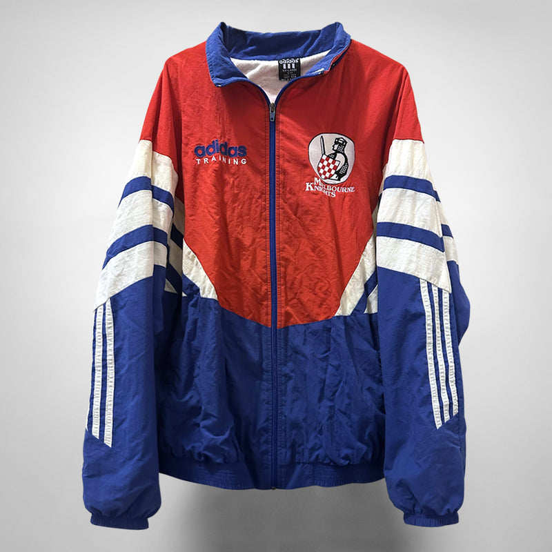 1993-1995 Melbourne Knights Adidas Player Spec Training Jacket - Marketplace