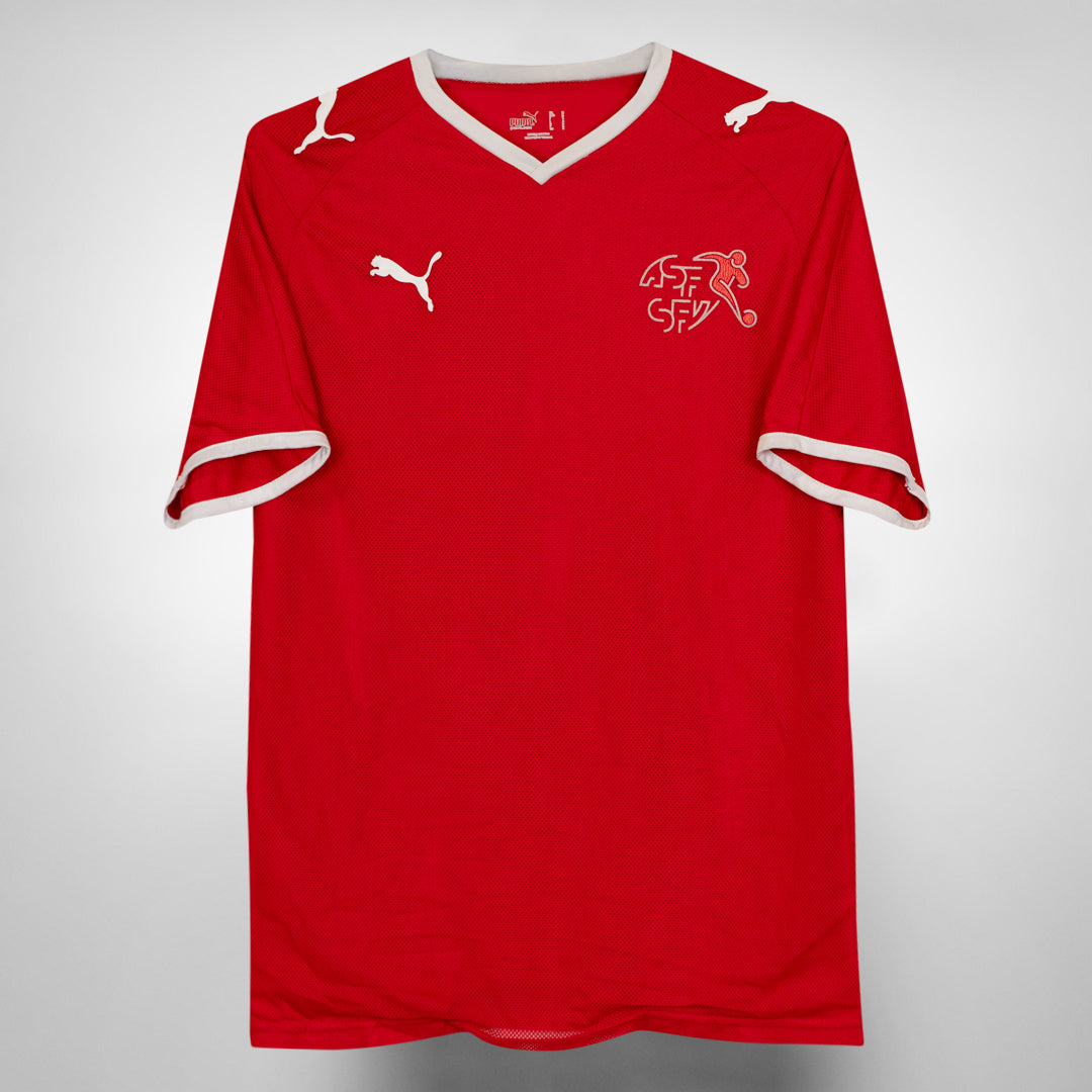 2008-2010 Switzerland Puma Home Shirt