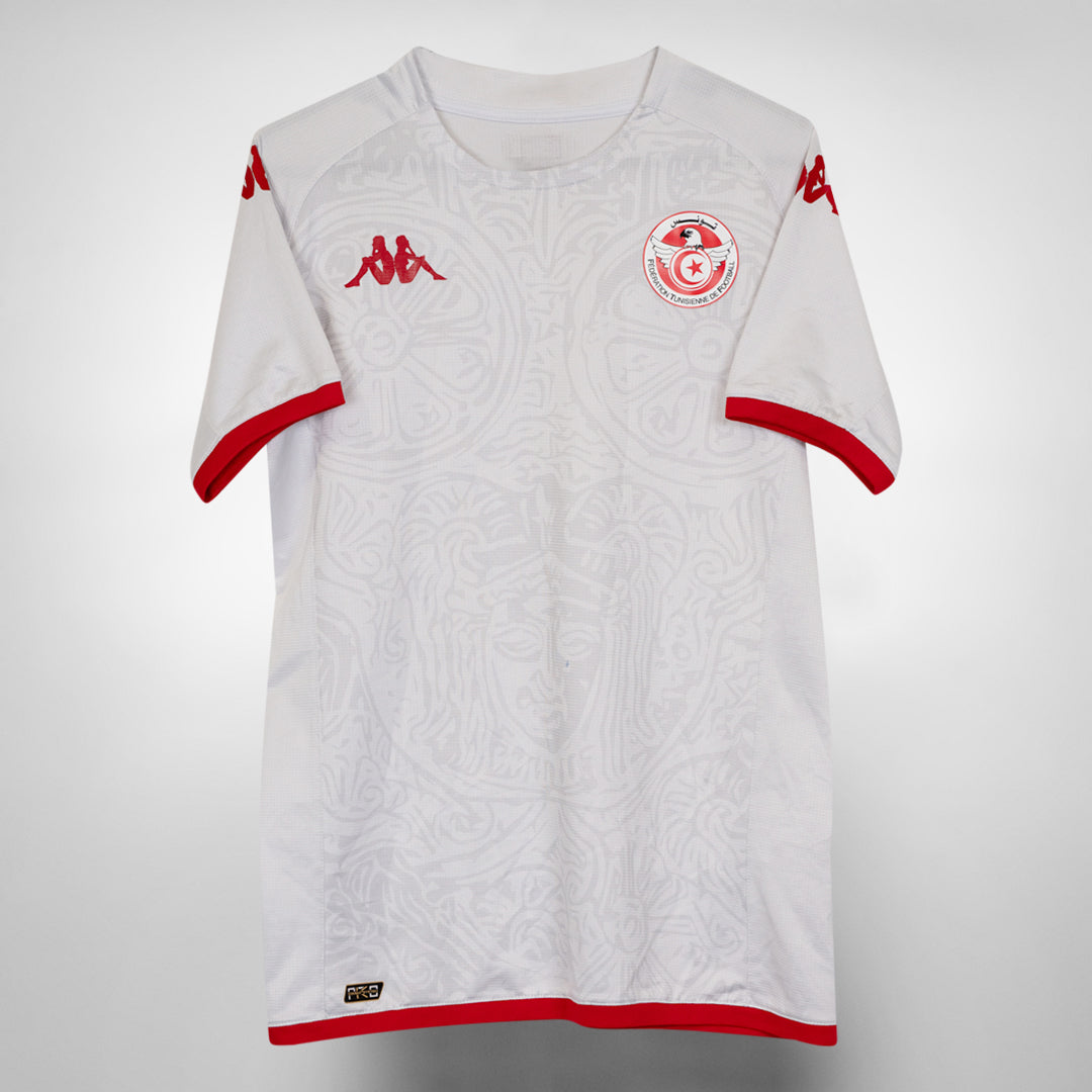 2022-2023 Tunisia Kappa Kombat Away Shirt