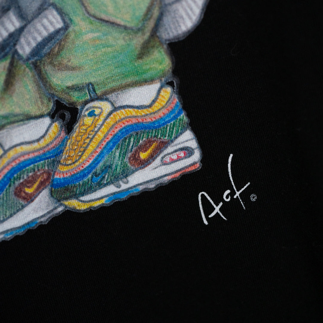 Art of Football Arsenal Lightning JVC Bear T-Shirt