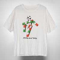 1990 Italia World Cup Ciao Mascot Bootleg Tee