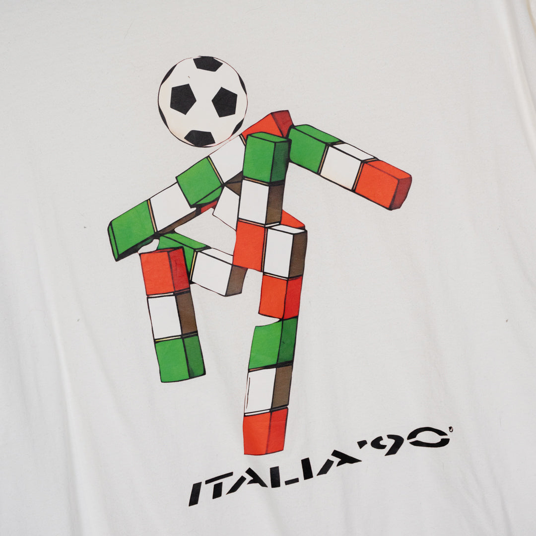 1990 Italia World Cup Ciao Mascot Bootleg Tee